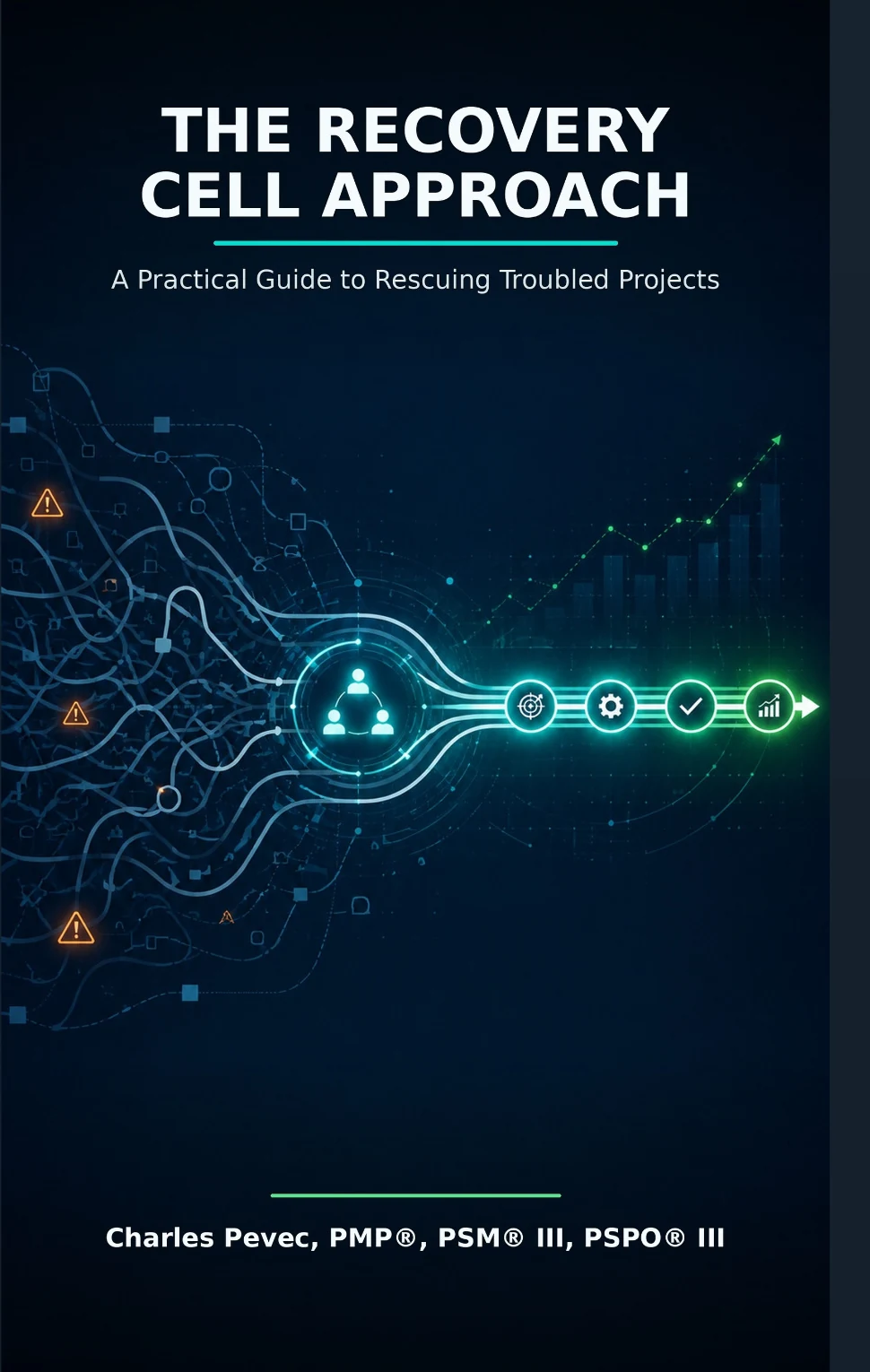 Book cover: The Recovery Cell Approach — A Practical Guide to Rescuing Troubled Projects by Charles Pevec